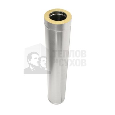 Труба сэндвич L 1000 ТТ-Р 430-0.5/Оц. D180/240