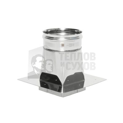 Переход с прямоугольника в диаметр ППKM-Р (М) D 200, 430, 1.0 L 130/ 260/ H 250