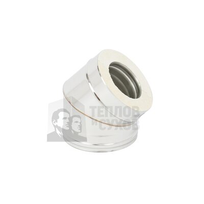 Отвод Термо 45* ОТ-Р 310-0.8/304 D150/250 (2S) с хомутом