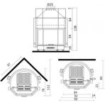 Топка Acquatondo 29 prisma (EdilKamin)