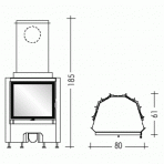 Топка THERMOFIRE guillotina (EdilKamin)