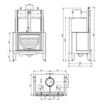 Топка Monoblocco EL 86 frontale (Palazzetti)