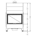 Топка Sunny Fire 80 FRONT (Palazzetti)