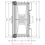 Топка Sunny Fire 80 FRONT (Palazzetti)