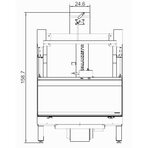 Топка ECOMONOBLOCCO EM 16:9 3D (Palazzetti)