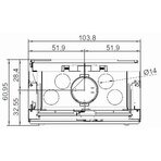 Топка ECOMONOBLOCCO EM 16:9 3D (Palazzetti)