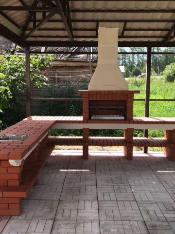 Барбекю из кирпича Элегия 860 с грилем, Подольск